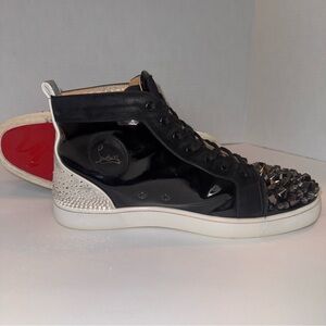 Christian Louboutin "Louis Spikes" high-top sneakers - size 12 Men - GUC